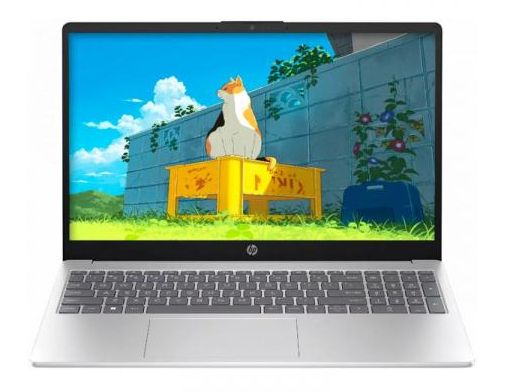Notebook HP 15-FC0041WM 15.6″ R5-7520U 8GB SSD 512GB FHD Natural Sylver Win11 CH