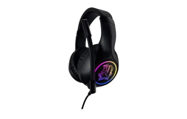 Auricular Raptor Shadow Core RGB 7.1 cancelacion sonido USB/3.5mm
