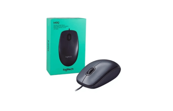 Mouse c/Cable LOGITECH M90 Negro